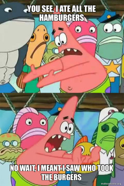 Push It Somewhere Else Patrick