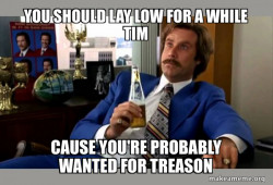Ron Burgundy - boy that escalated quickly