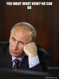 Contemplative Putin