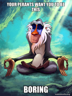 Rafiki Meditating - Lion King