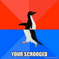 Socially Awesome Awkward Penguin