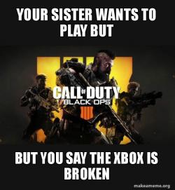 COD - Call of Duty Black OPs 4 Meme