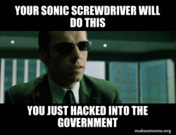 Agent Smith from the Matrix