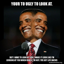Two Faced Obama