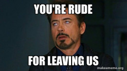 Tony Stark Eye Roll