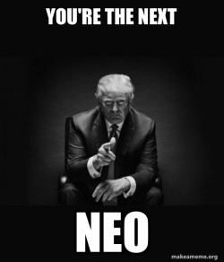 Trump Sitting In Chair - I Am In Their Way