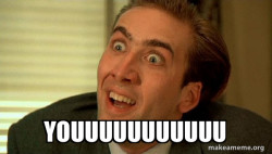 Sarcastic Nicholas Cage