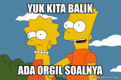 Bart and Lisa Chat