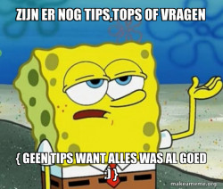 Tough SpongeBob