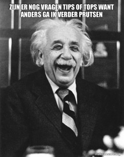 Laughing Albert Einstein