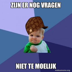 Scumbag Success Kid