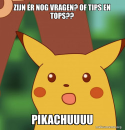 Surprised Pikachu