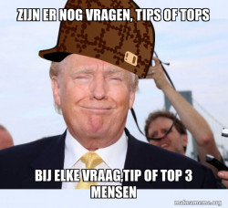 Scumbag Donald Trump