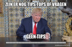 Donald Trump Writing Speech