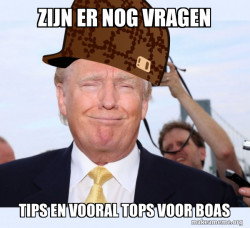 Scumbag Donald Trump