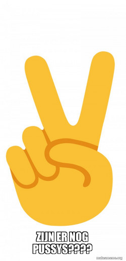 Peace Sign Emoji