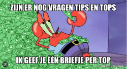 Mr Krabs Money