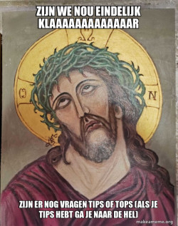 Jesus Is So Done With This Shit