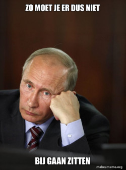 Contemplative Putin