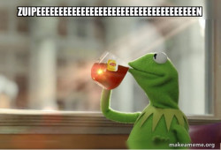 Kermit Drinking Tea