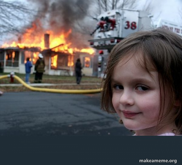Disaster Girl meme