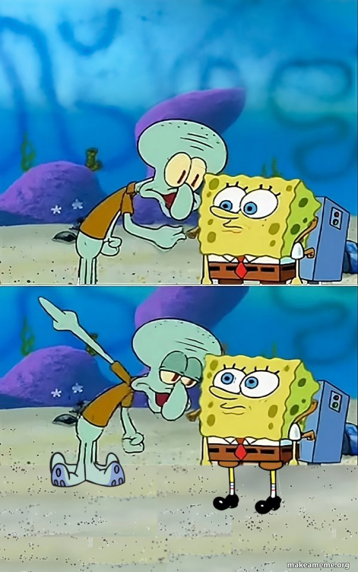 Talk To Spongebob meme