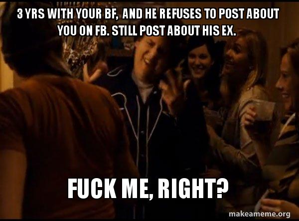Fuck me right. Alternative Seth from Superbad meme meme