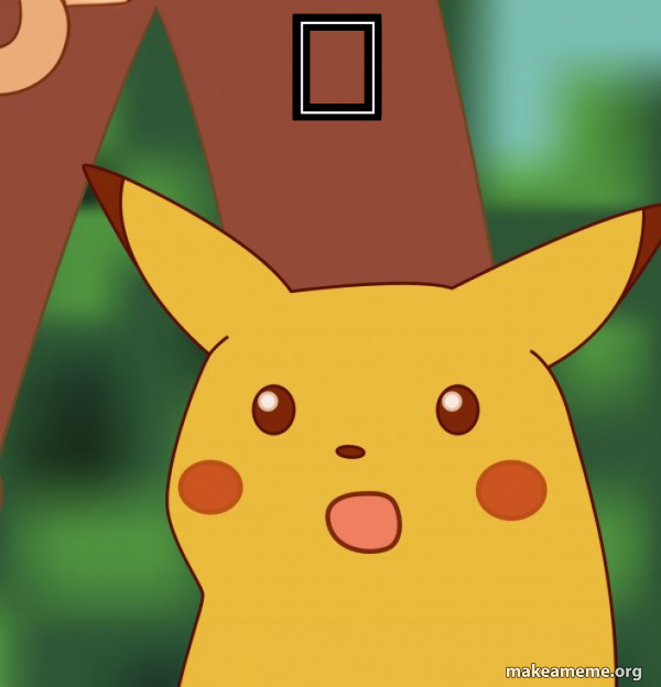 哇 - Surprised Pikachu Meme Generator