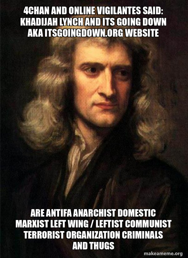 Sir Isaac Newton meme