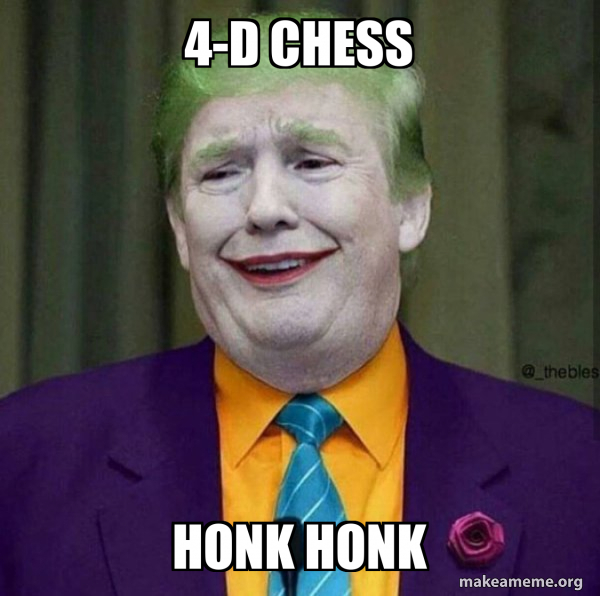 Donald Trump - The Joker meme
