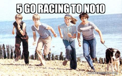 5 go racing To No10 Meme Generator