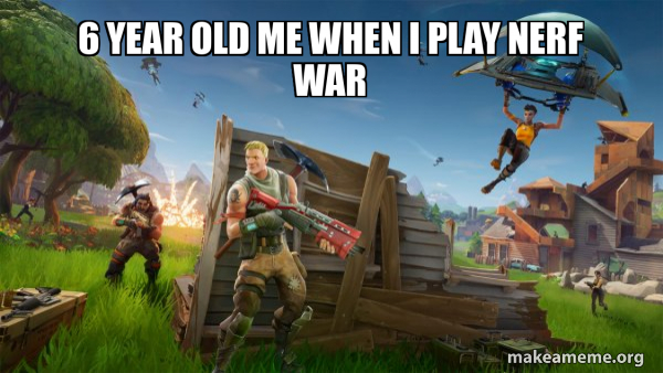 Fortnite Battle Royale game meme