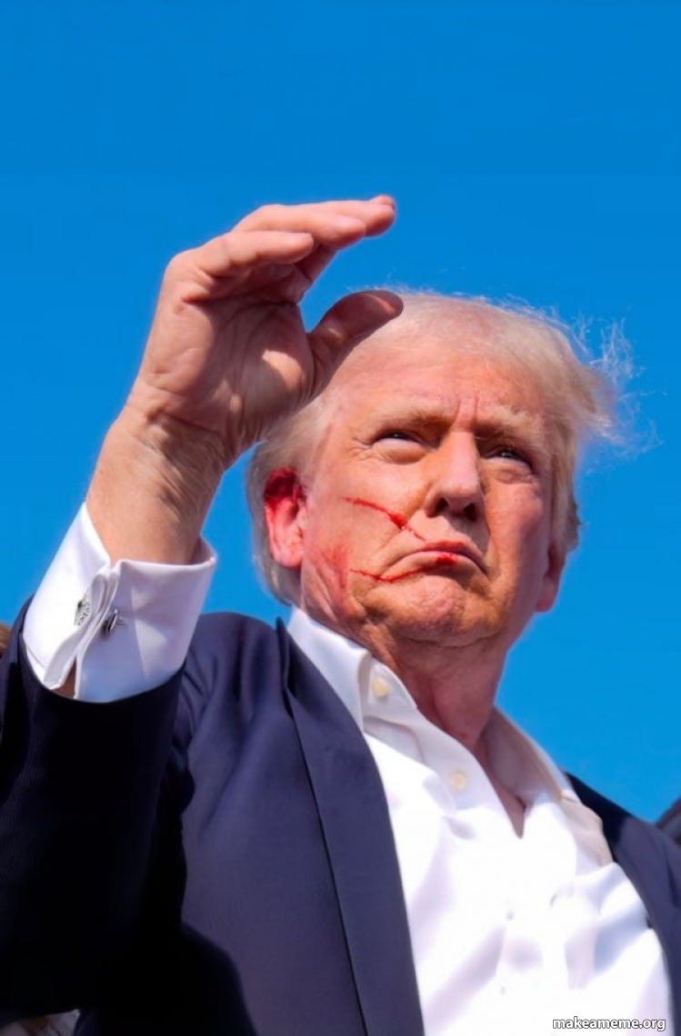 Trump Shot meme