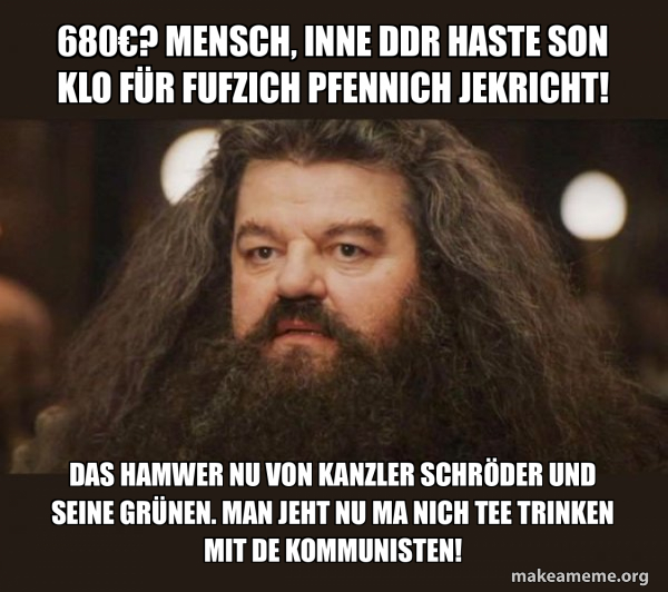 Hagrid - I should not have said that meme