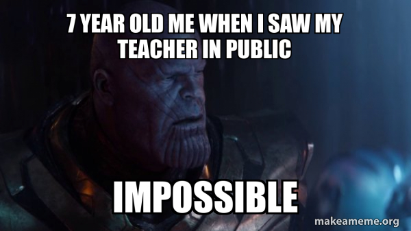 Thanos - Impossible meme