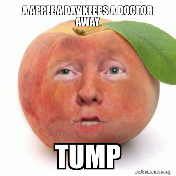 Impeached Donald Trump meme