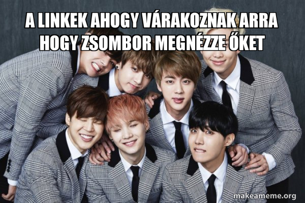 K-Pop Band BTS (Bangtan Boys) meme