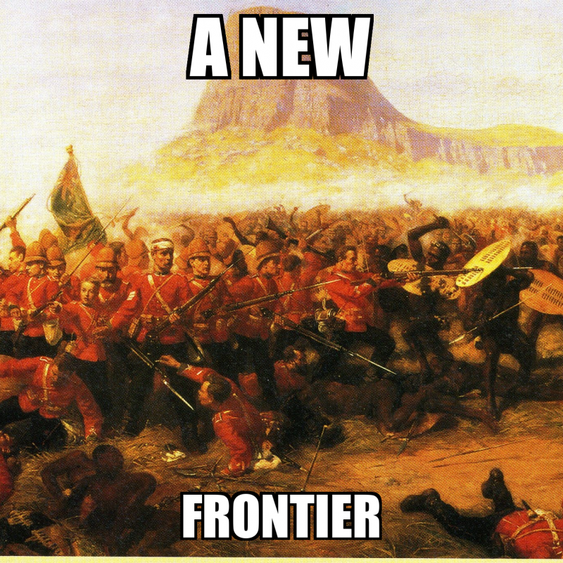 a new frontier Meme Generator