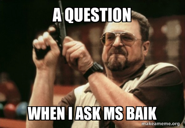 Am I the only one meme
