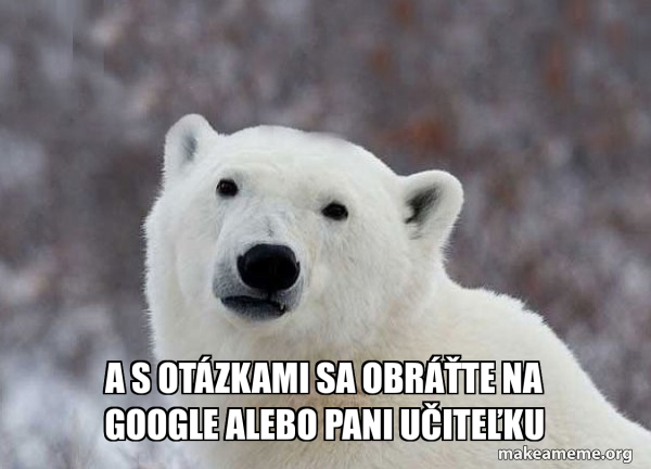 Popular Opinion Polar Bear meme