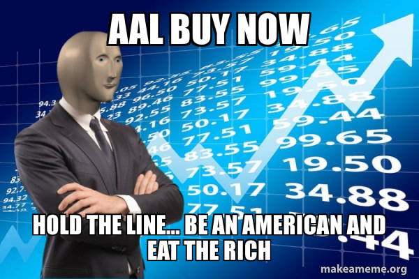 l Buy Now Hold The Line Be An American And Eat The Rich Stonks Only Go Up Make A Meme