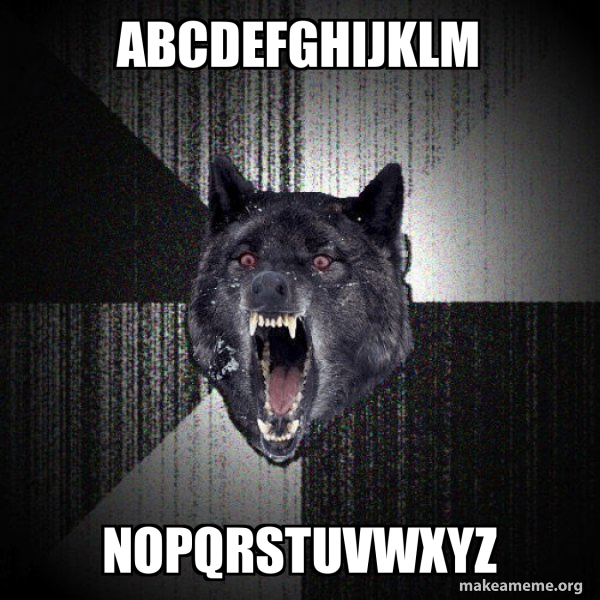 Insanity Wolf meme