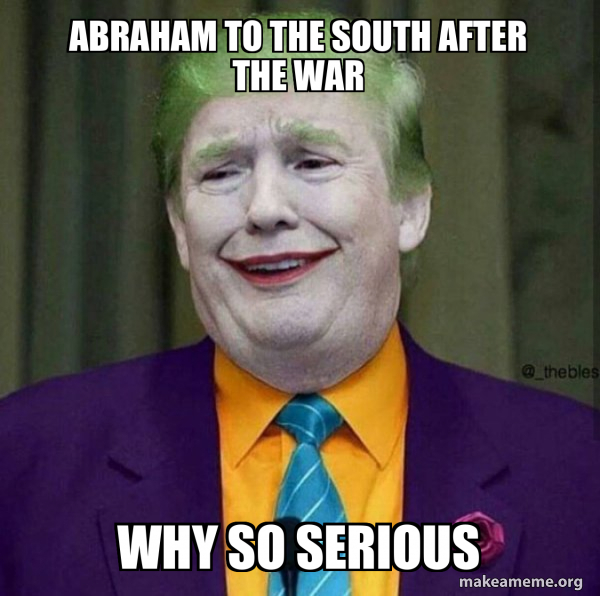 Donald Trump - The Joker meme