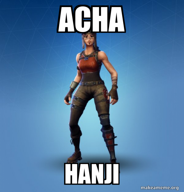 Renegade Raider Fortnite Skin meme