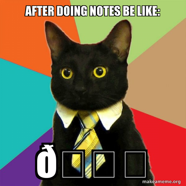 Business Cat meme