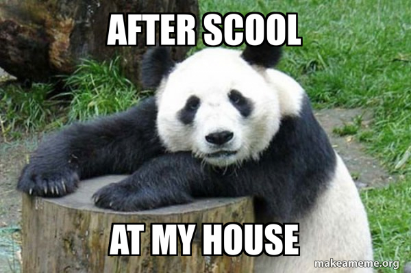 Confession Panda meme
