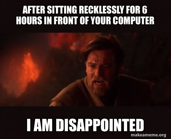 Obi-Wan Kenobi - You Were The Chosen One! meme