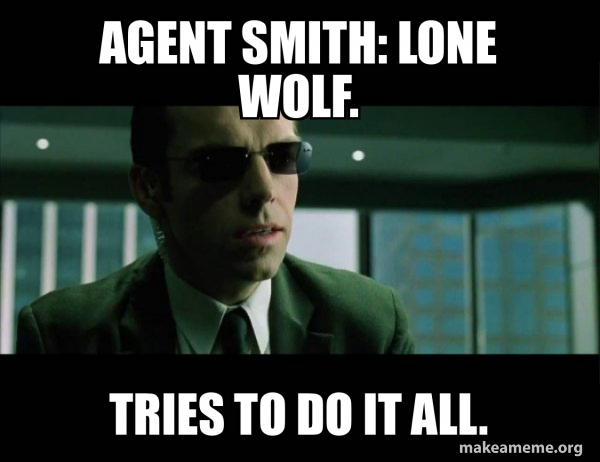 Agent Smith from the Matrix meme