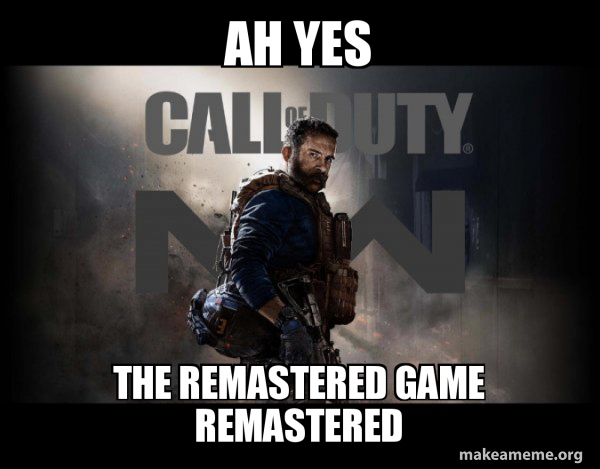 Call of Duty (COD) - Modern Warfare meme