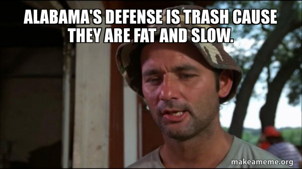 Bill Murry Caddyshack (So I got that going for me) meme